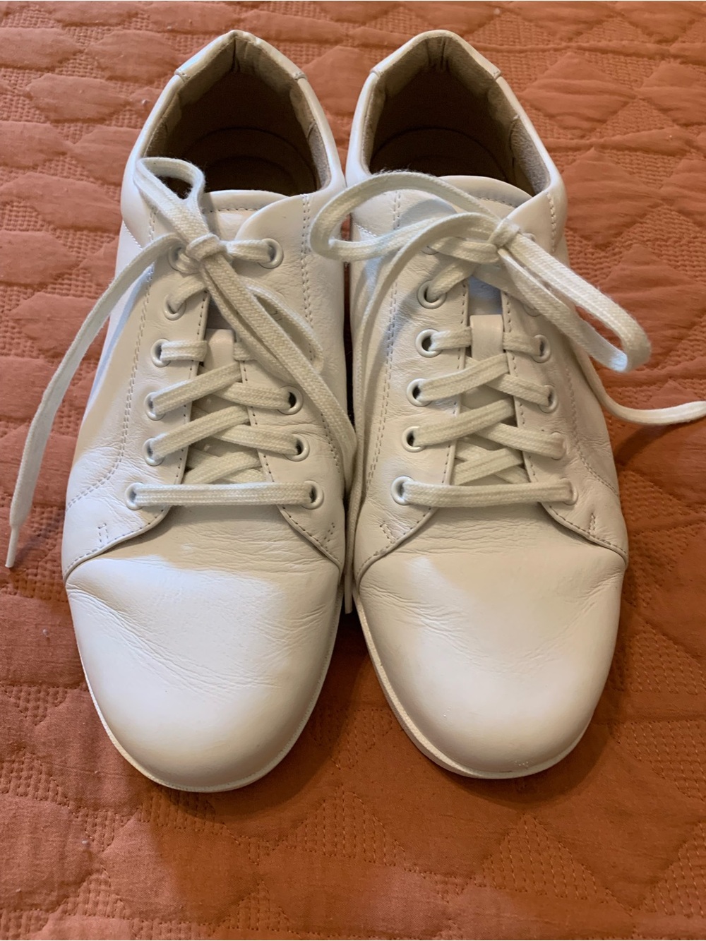 Abeo White Women’s Leather Sneakers
